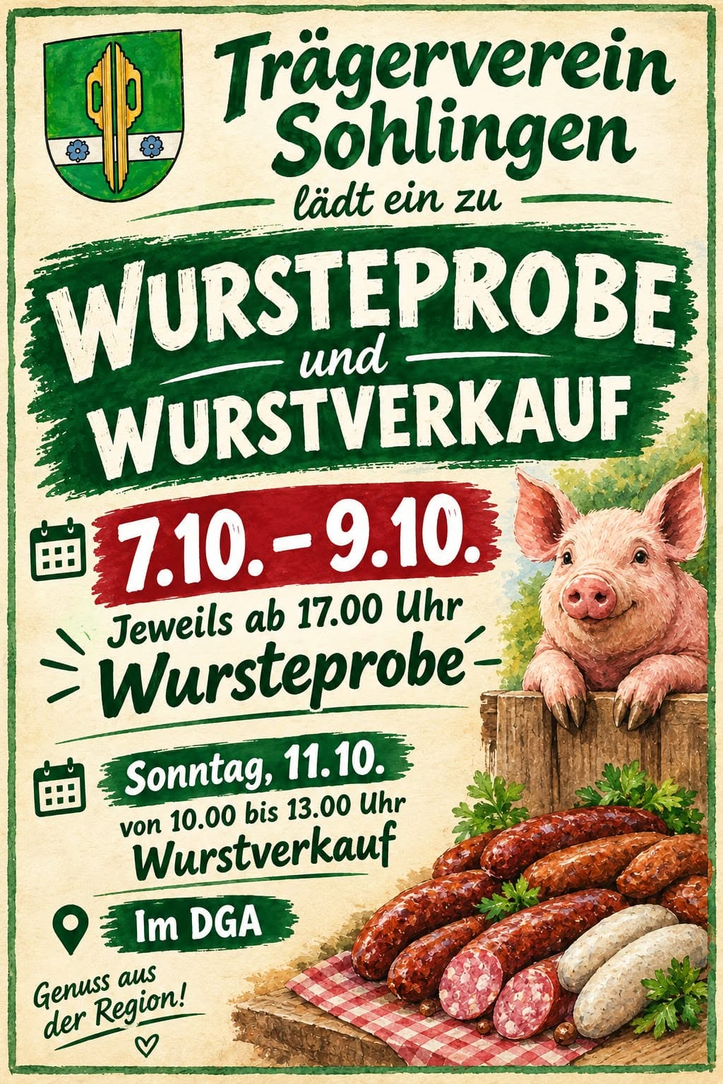 Wursteprobe Sohlingen